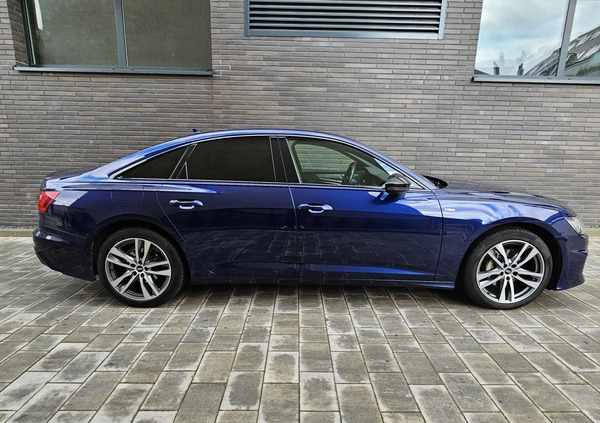 Audi A6 cena 143500 przebieg: 135000, rok produkcji 2021 z Tczew małe 407